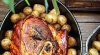 Beer-Braised Pork Shoulder Roast with Crackle Beer-Braised Pork Shoulder Roast with Crackle