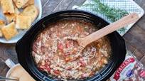 Slow Cooker Italian Chicken Bean Soup Slow Cooker Italian Chicken Bean Soup