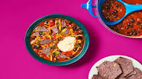 Mexicali Black Bean Soup with the Works Mexicali Black Bean Soup with the Works
