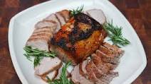 Bourbon Maple Glazed Pork Loin Roast Bourbon Maple Glazed Pork Loin Roast