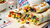 Chipotle-Black Bean Burritos Chipotle-Black Bean Burritos