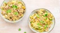 Low Carb Pork and Cabbage Noodles Low Carb Pork and Cabbage Noodles