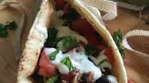 Mediterranean Steak Pita Wraps with Mint Yogurt Sauce Mediterranean Steak Pita Wraps with Mint Yogurt Sauce