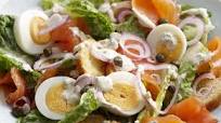 Smoked Salmon Caesar Salad Smoked Salmon Caesar Salad