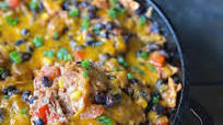 Deconstructed Vegetarian Enchiladas Skillet Deconstructed Vegetarian Enchiladas Skillet