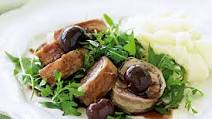 Pork fillet with cherry sauce Pork fillet with cherry sauce