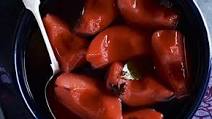 Slow-cooked quince Slow-cooked quince