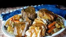 Slow Cooker Pork and Beef Roast Slow Cooker Pork and Beef Roast