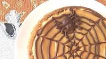 Pressure Cooker Halloween Spider Web Cheesecake Pressure Cooker Halloween Spider Web Cheesecake
