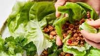 Spicy Chicken Lettuce Wraps Spicy Chicken Lettuce Wraps