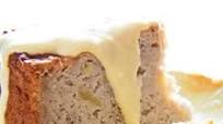 Irish Apple Cake with Vanilla Custard Sauce Irish Apple Cake with Vanilla Custard Sauce