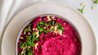 Lemon Beet Hummus Recipe Lemon Beet Hummus Recipe