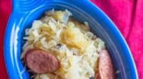 Pressure Cooker Kielbasa and Sauerkraut Pressure Cooker Kielbasa and Sauerkraut