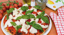 PIzza margherita con bufala PIzza margherita con bufala