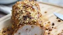 Pecan-Crusted Pork Tenderloin Pecan-Crusted Pork Tenderloin