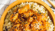 Keto Instant Pot Sesame Orange Chicken (paleo, Whole30, nut-free) — Includes from frozen directions, too! Keto Instant Pot Sesame Orange Chicken (paleo, Whole30, nut-free) — Includes from frozen directions, too!