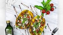 Italian Caprese Stuffed Spaghetti Squash Italian Caprese Stuffed Spaghetti Squash