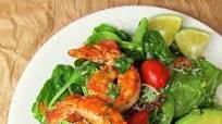 Keto Cajun Shrimp Salad with Homemade Cilantro Lime Dressing Keto Cajun Shrimp Salad with Homemade Cilantro Lime Dressing
