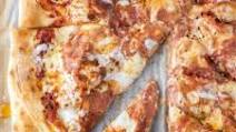Hot Honey-Drizzled Salami Pizza Hot Honey-Drizzled Salami Pizza