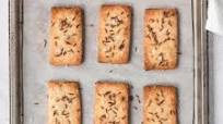 Parmesan Shortbread with Caraway and Sea Salt Parmesan Shortbread with Caraway and Sea Salt