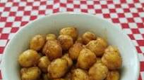Garbanzos tostados en freidora de aire Garbanzos tostados en freidora de aire