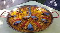 Paella mixta de pollo y marisco Paella mixta de pollo y marisco