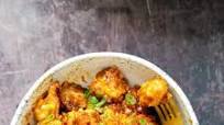 Baked Gobi Manchurian (Cauliflower Manchurian) Baked Gobi Manchurian (Cauliflower Manchurian)