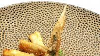 Turkish Persinette Cress Sigara Borek with Melissa Cress Pearls & Chilli Cress Dip Turkish Persinette Cress Sigara Borek with Melissa Cress Pearls & Chilli Cress Dip