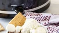 Crockpot S'mores Cake Crockpot S'mores Cake