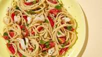 Spaghetti with Crab and Tomatoes Spaghetti with Crab and Tomatoes