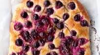 Concord grape focaccia with rosemary Concord grape focaccia with rosemary