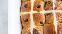 Chocolate Hot Cross Buns Chocolate Hot Cross Buns