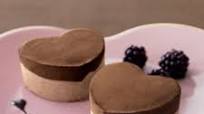 Molded Chocolate Ice Cream Dessert Molded Chocolate Ice Cream Dessert