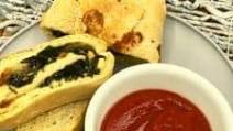 Air Fryer Spinach and Feta Stromboli Air Fryer Spinach and Feta Stromboli