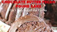 Chocolate Butter Pecan Pound Cake Chocolate Butter Pecan Pound Cake