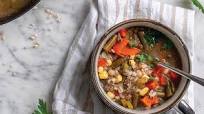 Hearty Vegetable & Beef Barley Soup Hearty Vegetable & Beef Barley Soup