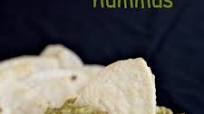 Guacamole Hummus with Football Chips Guacamole Hummus with Football Chips