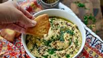 Za'atar Roasted Garlic Hummus Za'atar Roasted Garlic Hummus