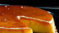 condensed milk baked caramel pudding. condensed milk baked caramel pudding.