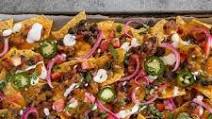 Spicy Baked Black Bean Nachos Spicy Baked Black Bean Nachos