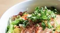 Salmon Salad with Lemon Basil Dressing Salmon Salad with Lemon Basil Dressing