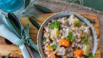 Slow Cooker Beef and Farro Slow Cooker Beef and Farro