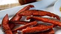 Keto Air Fryer Spicy Salmon Jerky Keto Air Fryer Spicy Salmon Jerky