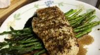 Honey-Balsamic Glazed Grilled Chicken W/ Asparagus Honey-Balsamic Glazed Grilled Chicken W/ Asparagus