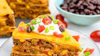 Easy Layered Taco Pie Easy Layered Taco Pie