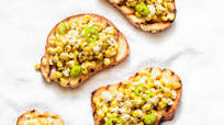 Sweet Corn Bruschetta Recipe Sweet Corn Bruschetta Recipe