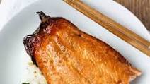 Baked Salmon with Brown Sugar and Mustard Glaze Baked Salmon with Brown Sugar and Mustard Glaze