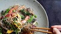 Stir-Fried Sweet Potato Noodles (Jap Chae) Stir-Fried Sweet Potato Noodles (Jap Chae)