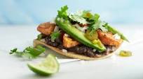 Spicy Sweet Potato and Black Bean Tostadas Spicy Sweet Potato and Black Bean Tostadas