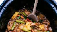 Slow Cooker Pineapple Chicken Slow Cooker Pineapple Chicken